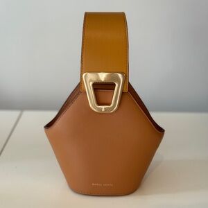 Danse Lente Mini Johnny Bucket Bag Tan